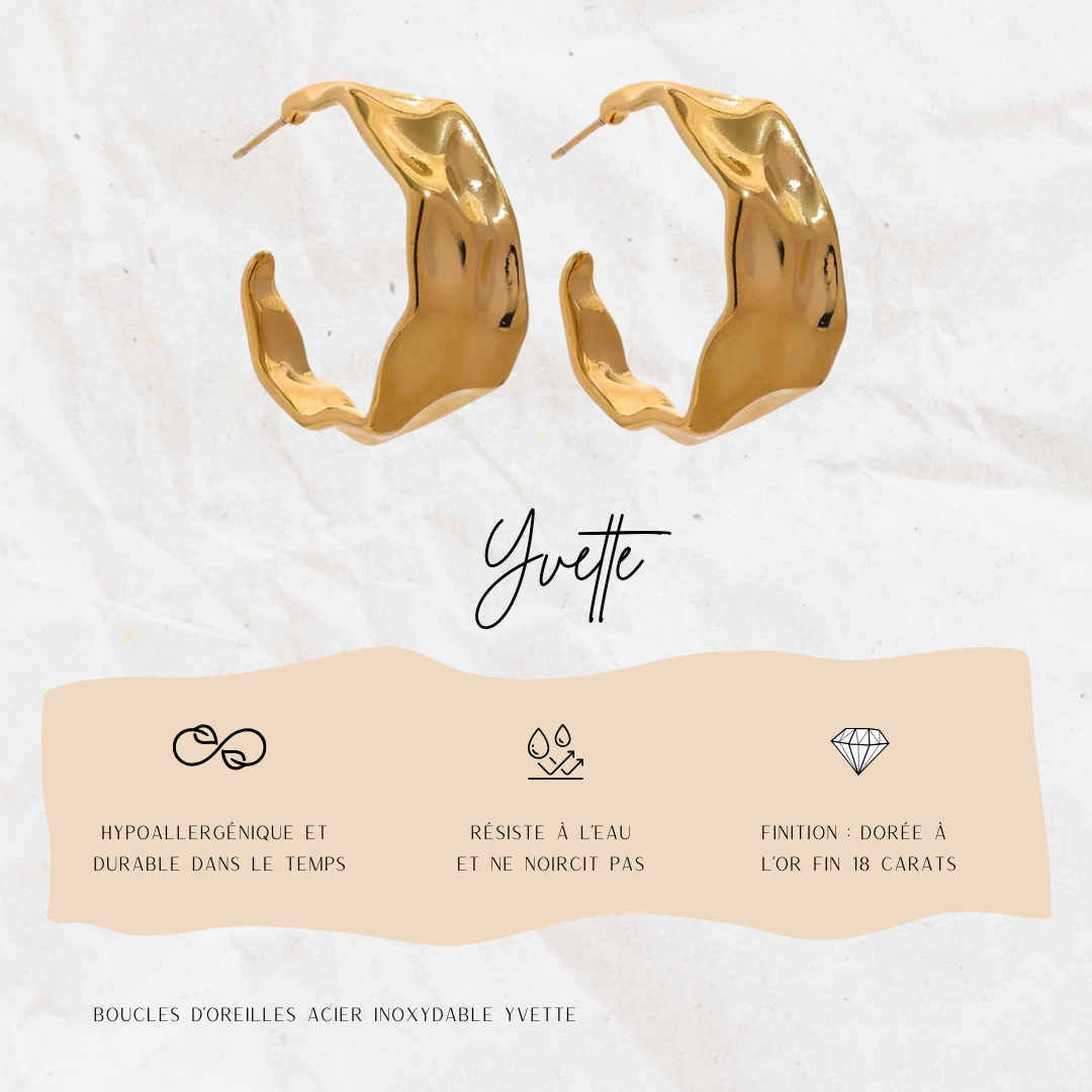 Boucles d'oreille Yvette