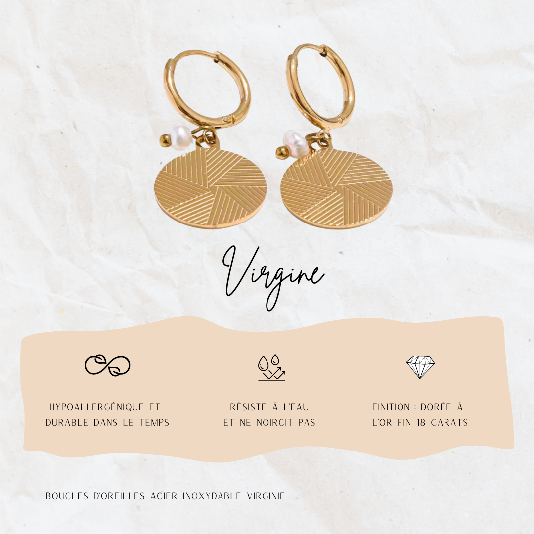 Boucles d'oreille Virginie