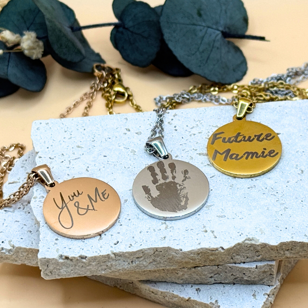 Bijou Gravé – Message prêt à offrir