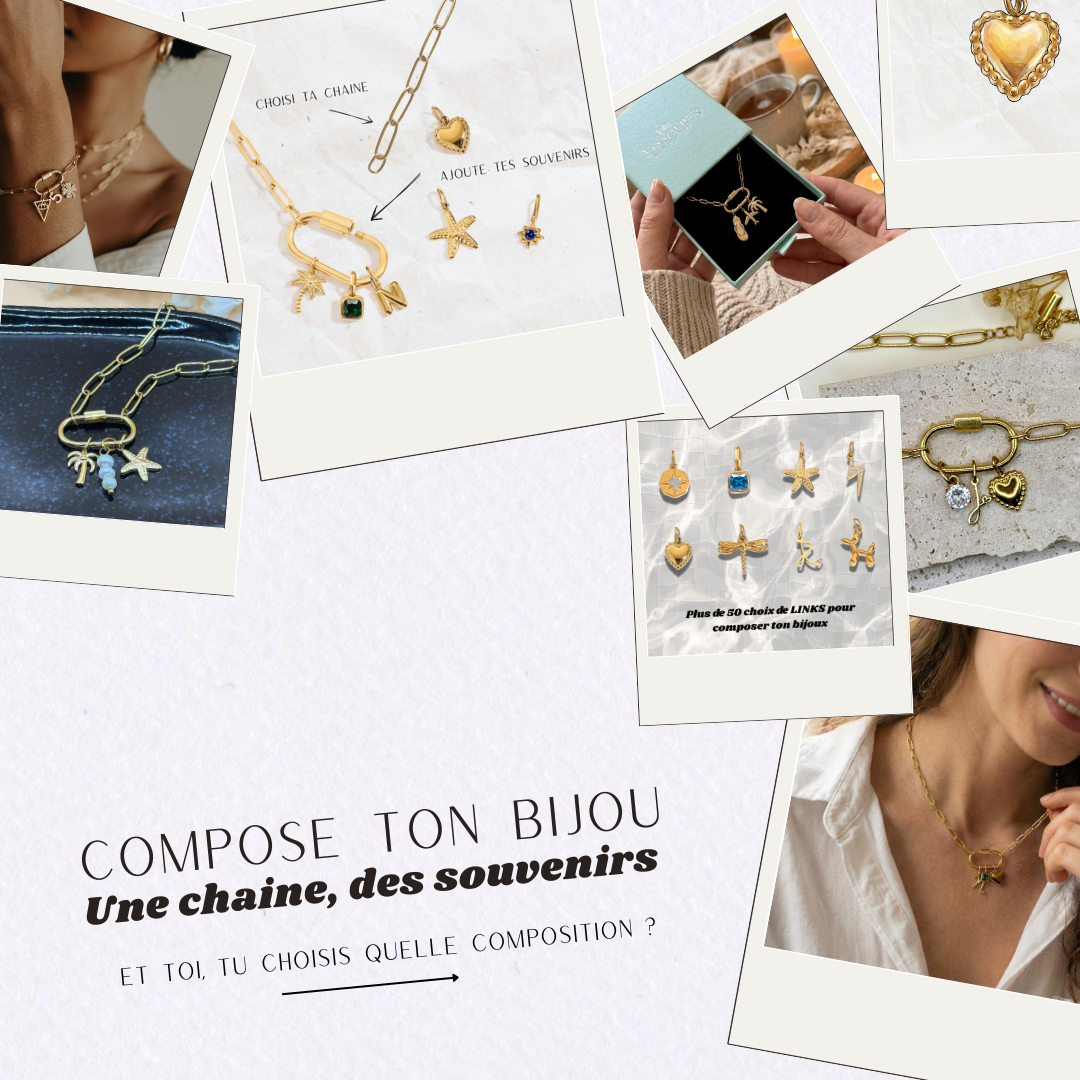 Collier LINK – Maille Trombone Fine