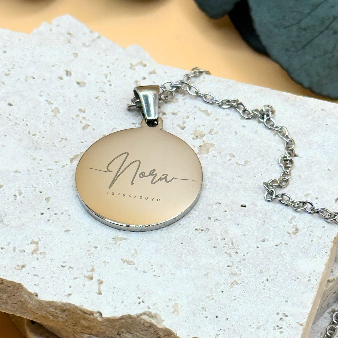 Bijou Gravé – Message prêt à offrir