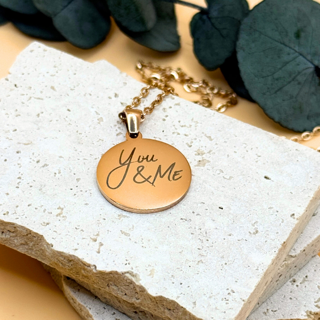 Bijou Gravé – Message prêt à offrir Jolis Amours