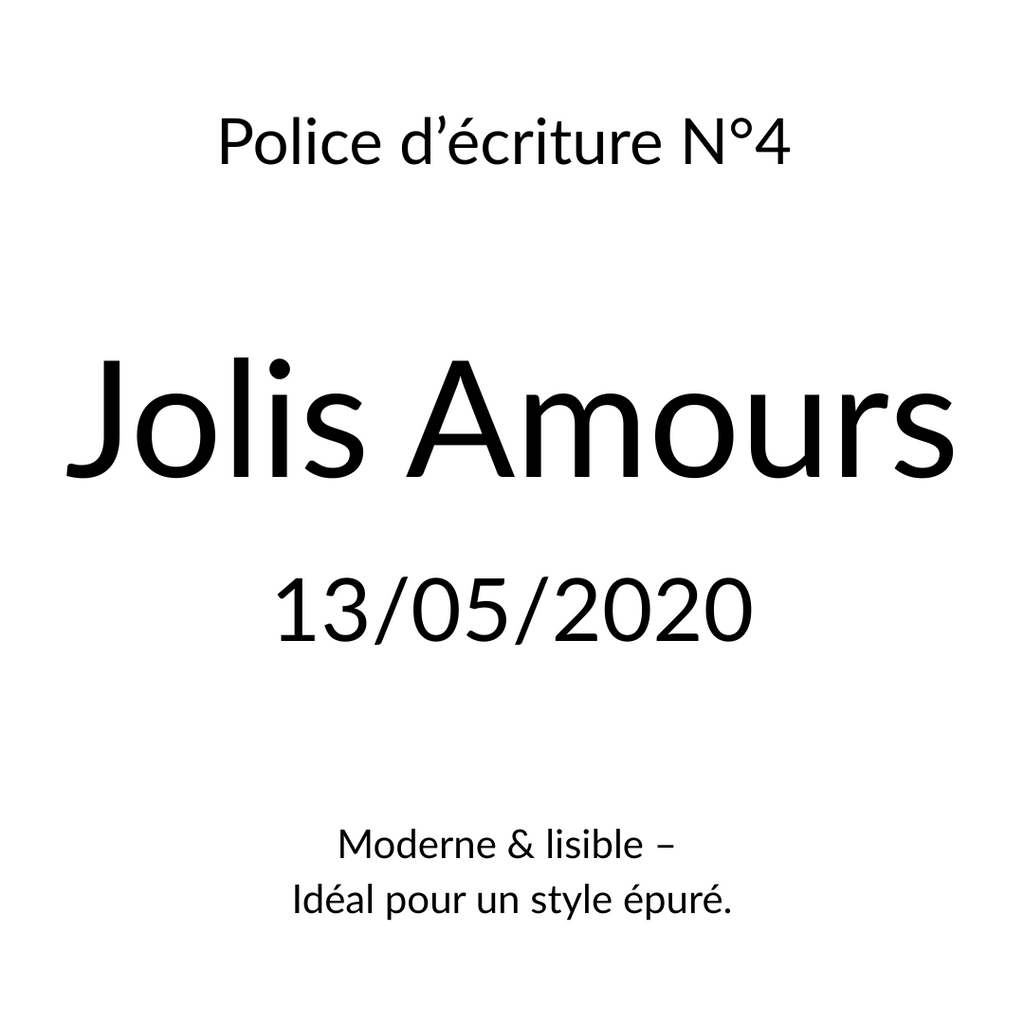 Bijou Gravé – Message prêt à offrir Jolis Amours