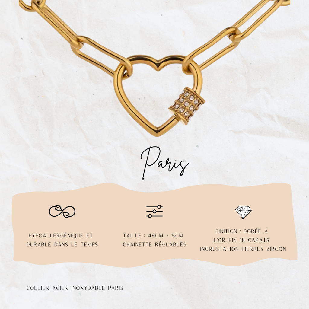 Collier Paris Jolis Amours