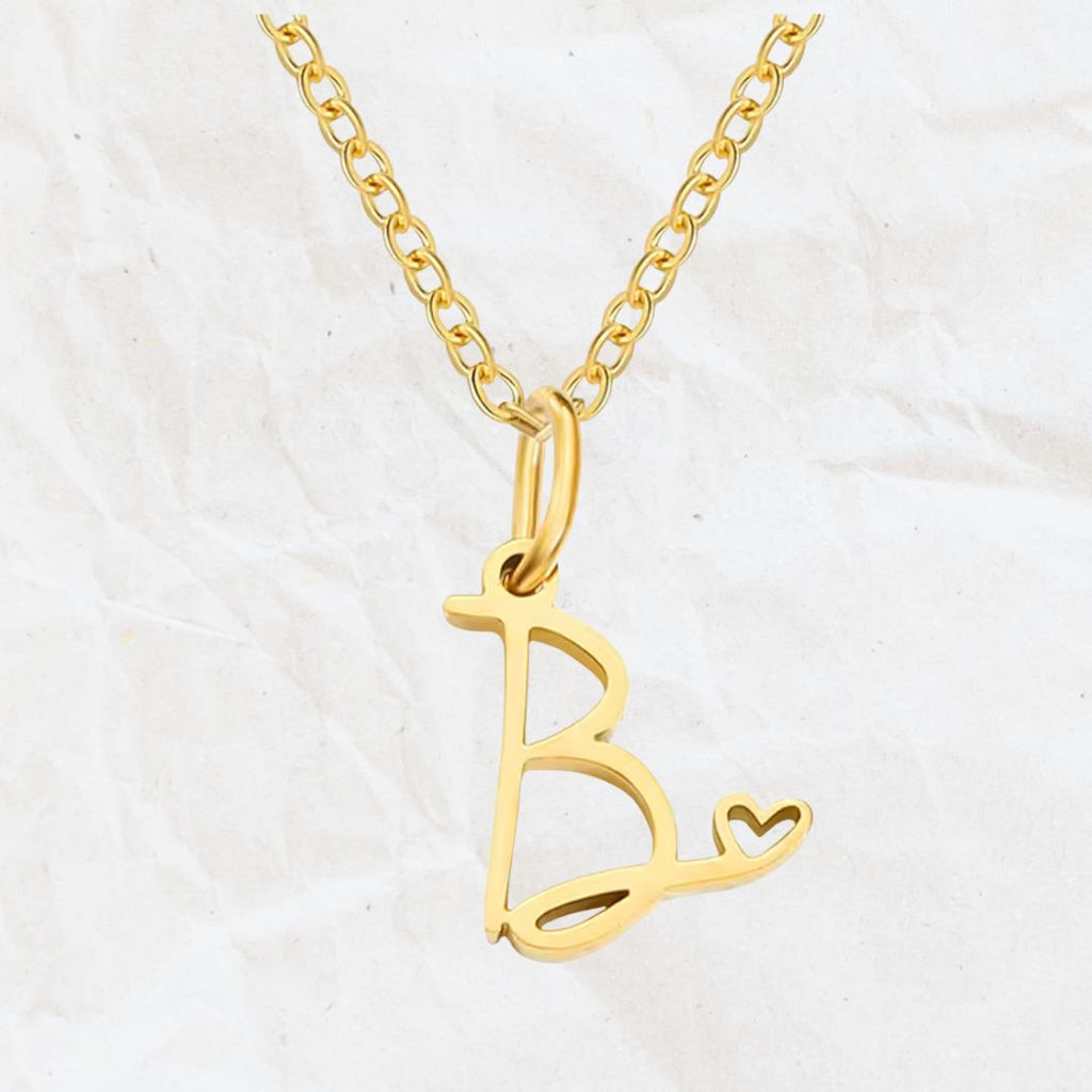 Collier Initial Jolis Amours