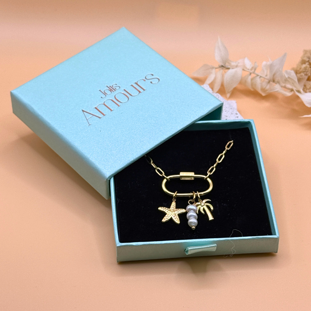 Collier LINK – Maille Trombone Fine