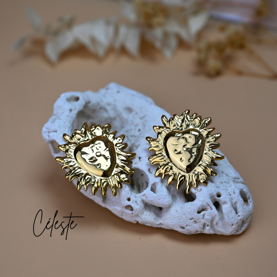 Boucles d'oreille Céleste