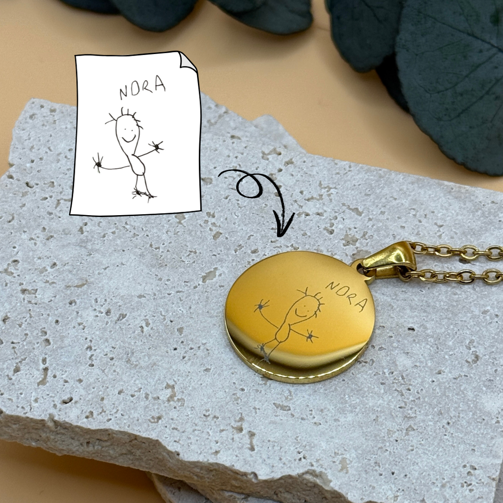 Bijou Gravé – Dessin ou mot manuscrit Jolis Amours